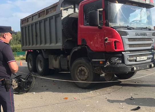В Родниковском районе разбились на мотоцикле двое подростков 